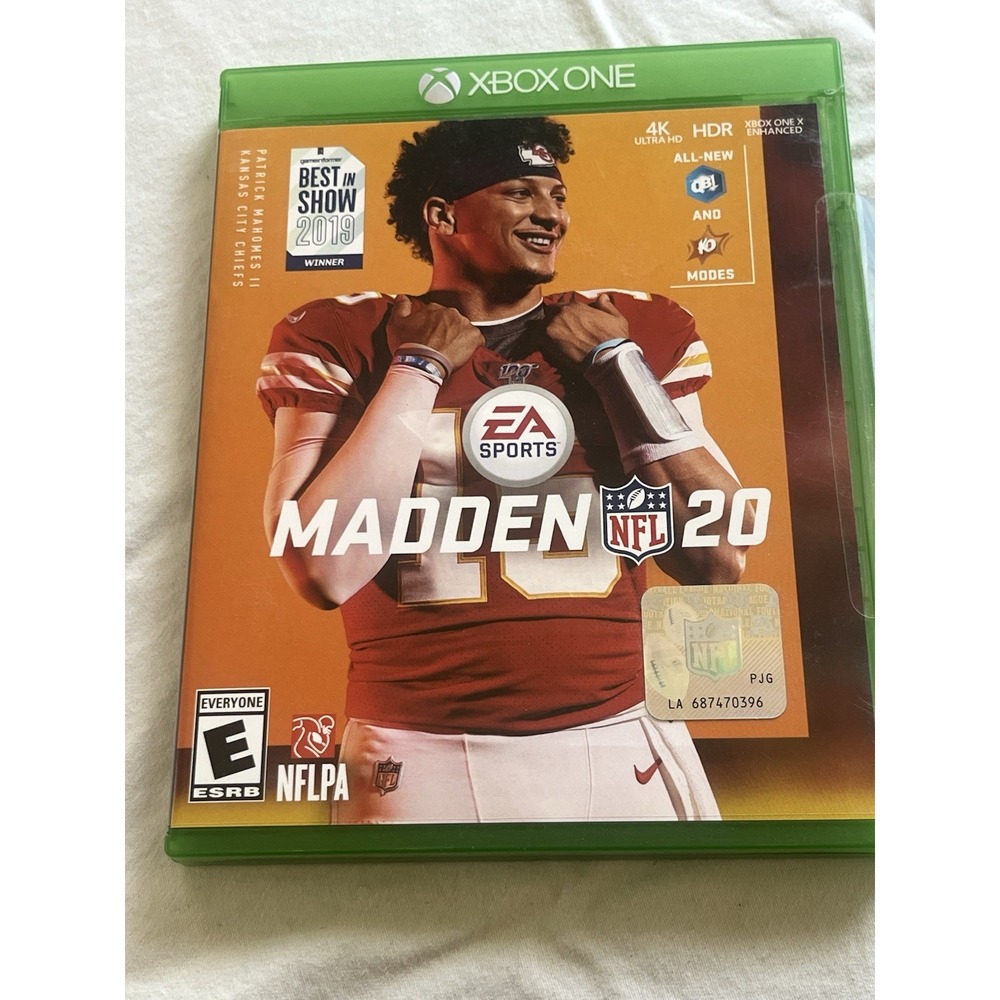 Xbox One Games‎ Madden NFL 20, Used